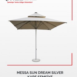 MESSA SUN DREAM SILVER KARE ŞEMSİYE