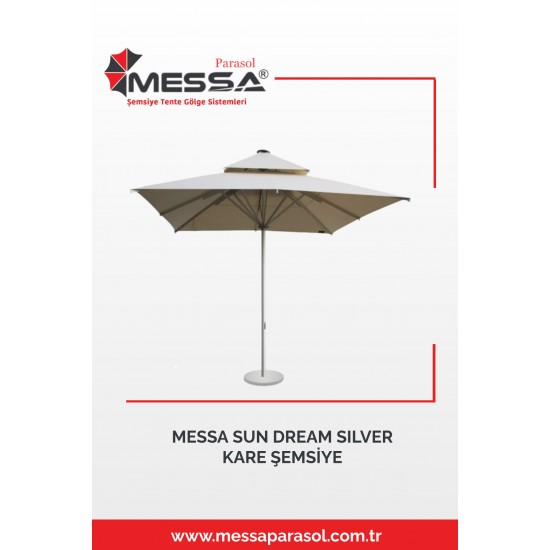 MESSA SUN DREAM SILVER KARE ŞEMSİYE