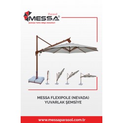 MESSA FLEXIPOLE (NEVADA) YUVARLAK ŞEMSİYE