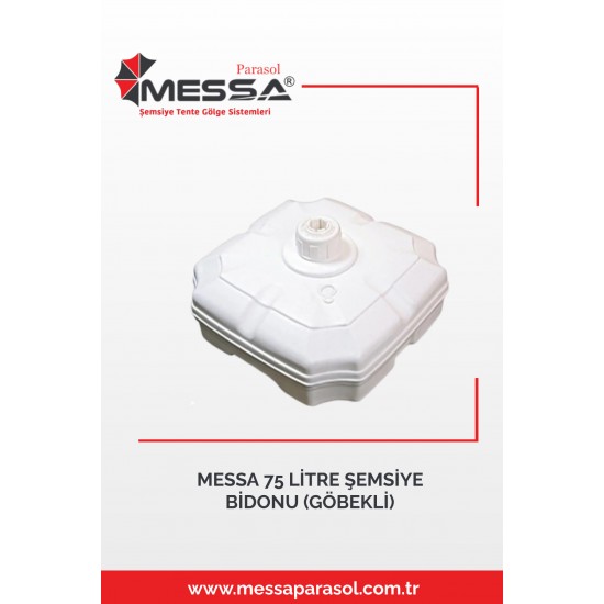 MESSA 75 LİTRE ŞEMSİYE BİDONU (GÖBEKLİ)