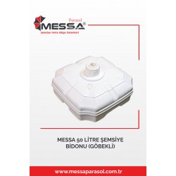 MESSA 50 LİTRE ŞEMSİYE BİDONU (GÖBEKLİ)
