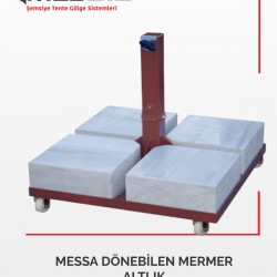 MESSA DÖNEBİLEN MERMER ALTLIK