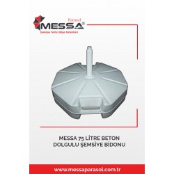 MESSA 75 LİTRE BETON DOLGULU ŞEMSİYE BİDONU