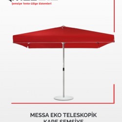 MESSA EKO TELESKOPİK KARE ŞEMSİYE