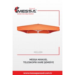 MESSA MANUEL TELESKOPİK KARE ŞEMSİYE