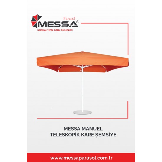 MESSA MANUEL TELESKOPİK KARE ŞEMSİYE