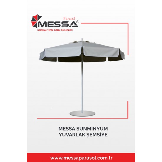 MESSA SUNMINYUM YUVARLAK ŞEMSİYE MESSA SUNMINYUM YUVARLAK ŞEMSİYE