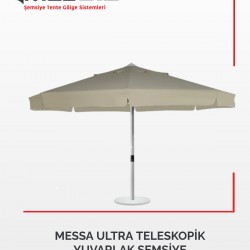 MESSA ULTRA TELESKOPİK YUVARLAK ŞEMSİYE